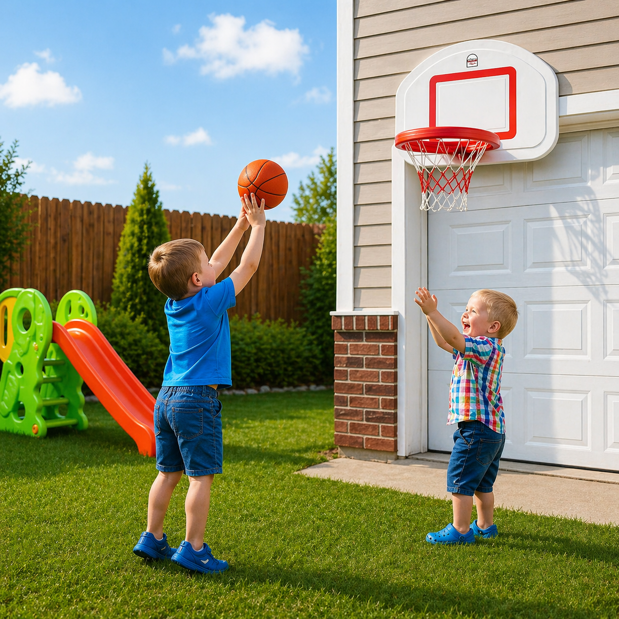 Koš za decu na kačenje crveni  Pilsan