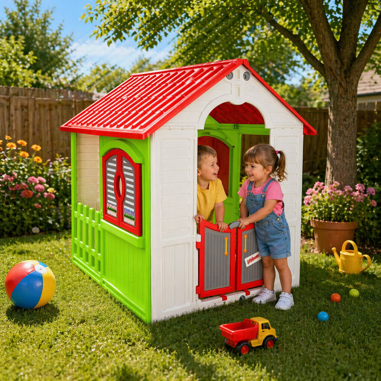 Sklopiva kućica za dvorište Pilsan