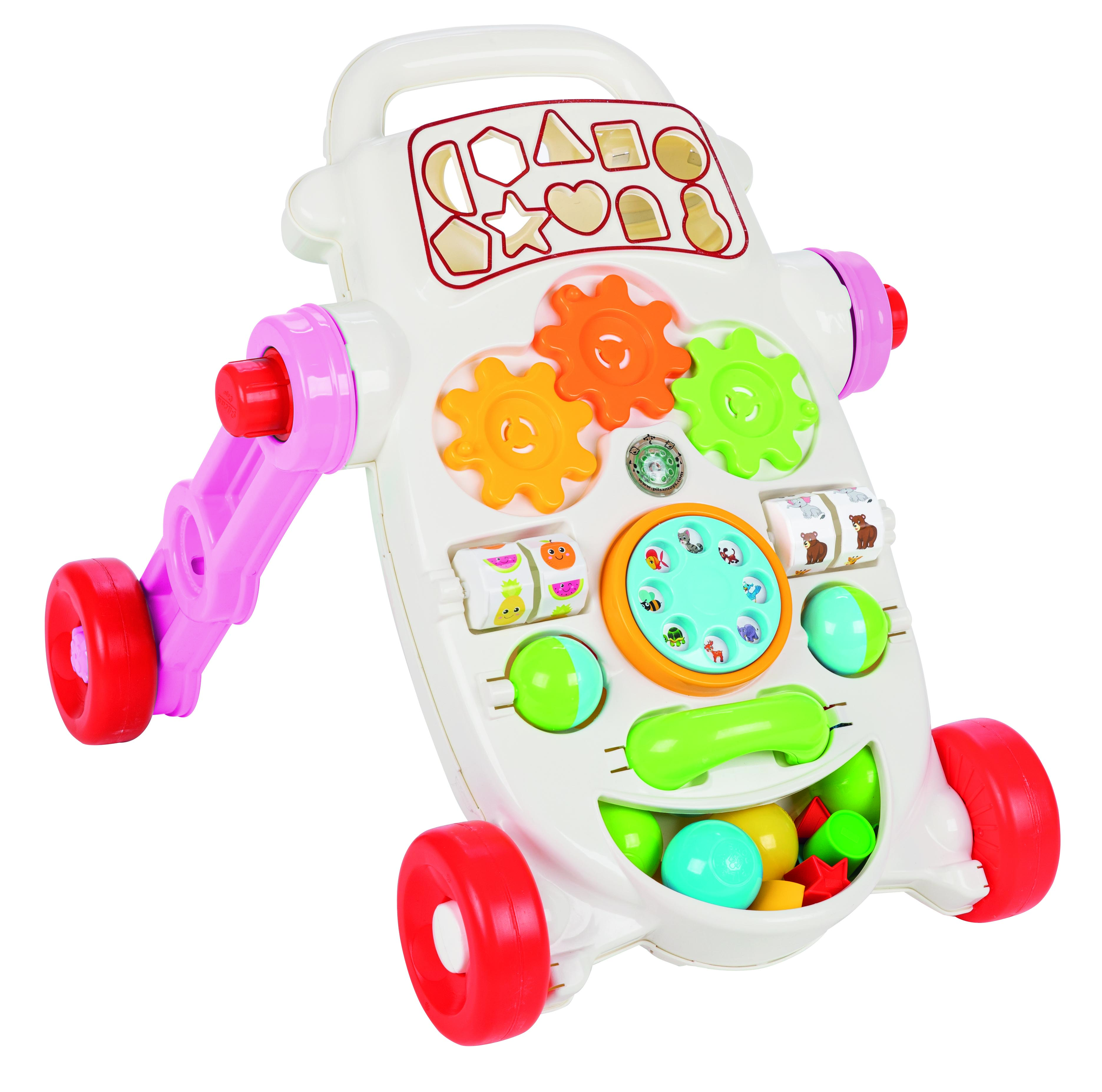 Hodalica Happy baby roze Pilsan