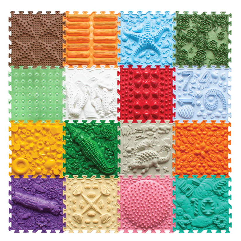 Senzorna podloga Set Vesela zemlja 16 delova Ortonature