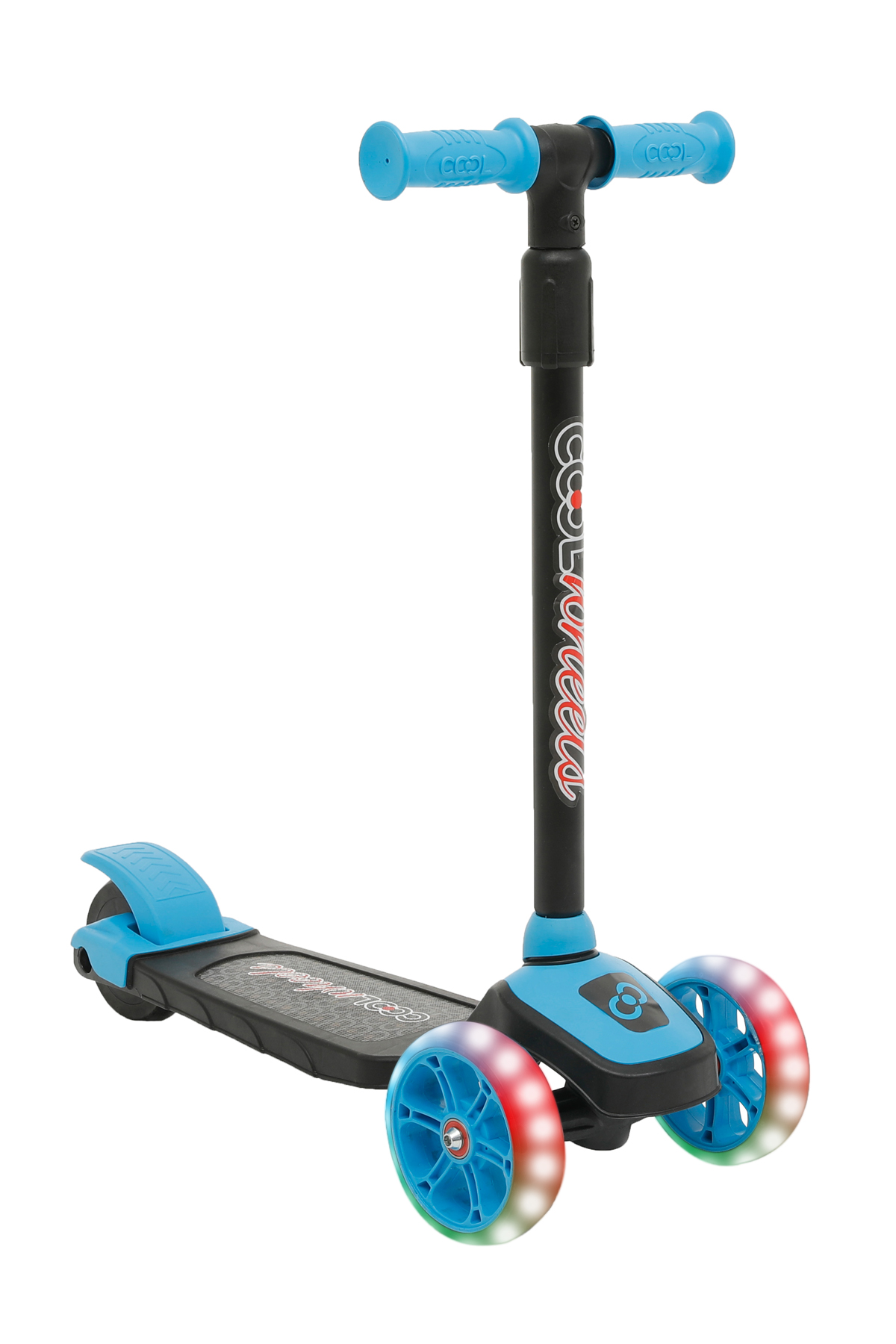Trotinet Twist Scooter svetleći  sa 3 točka do 40kg  plavi Cool Wheels