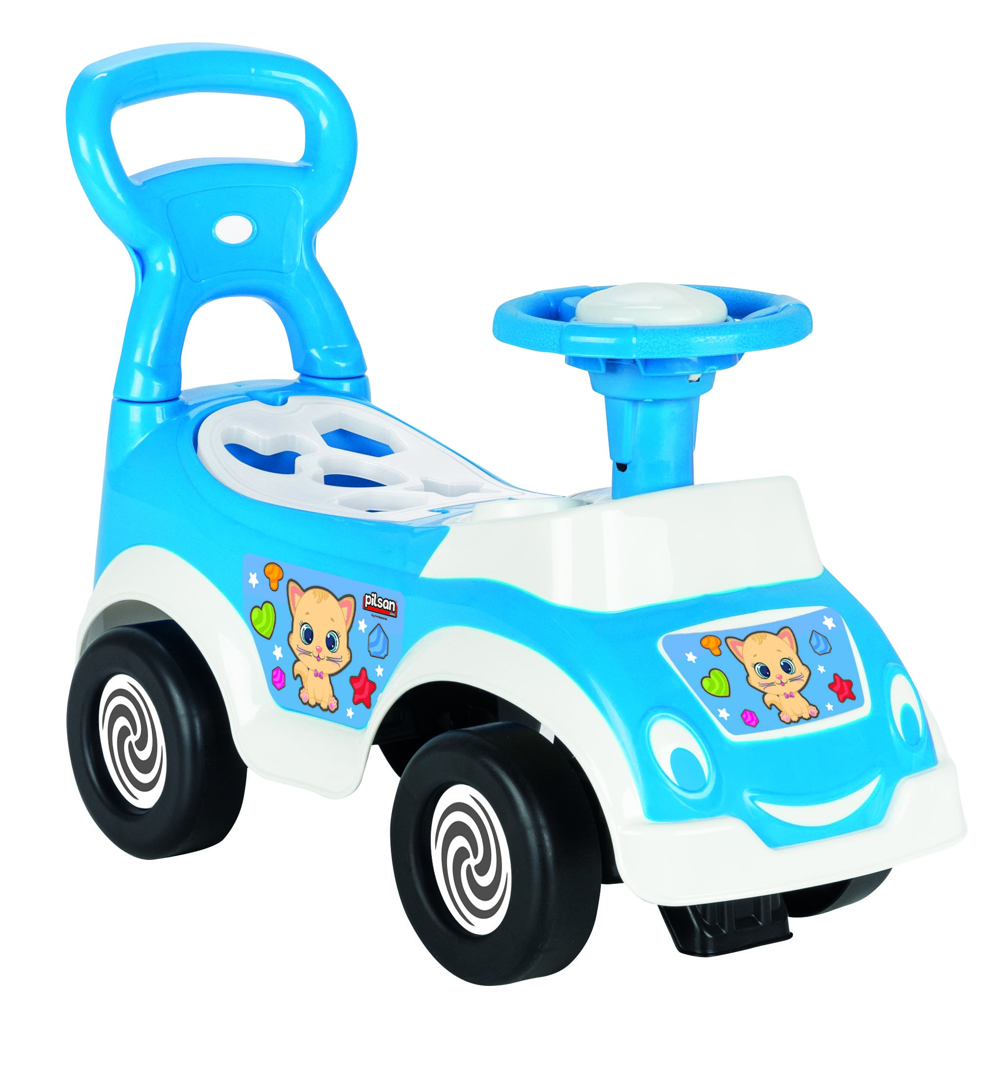 Interaktivna guralica Smart Baby Car plava Pilsan