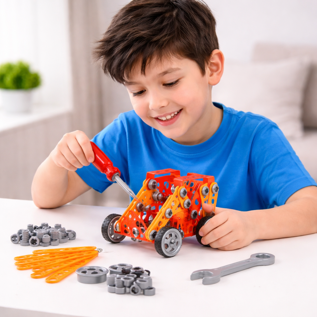 Konstruktorski set Mladi Inženjer 160 delova Polesie