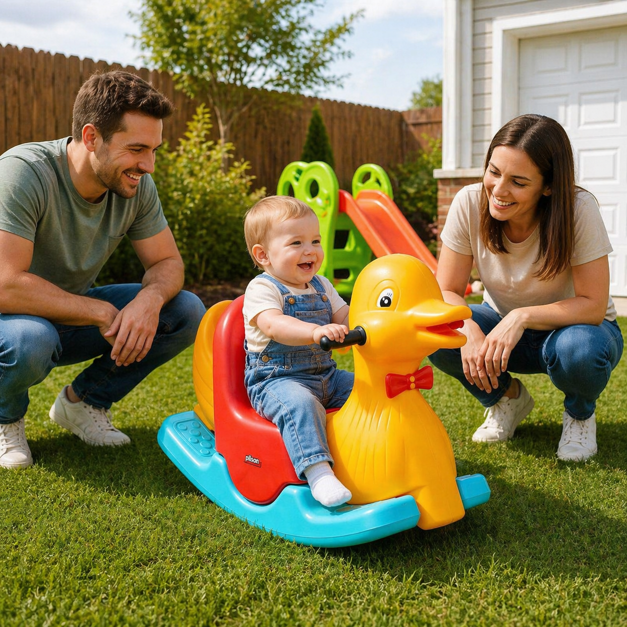 Njihalica za dvorište Patka Pilsan