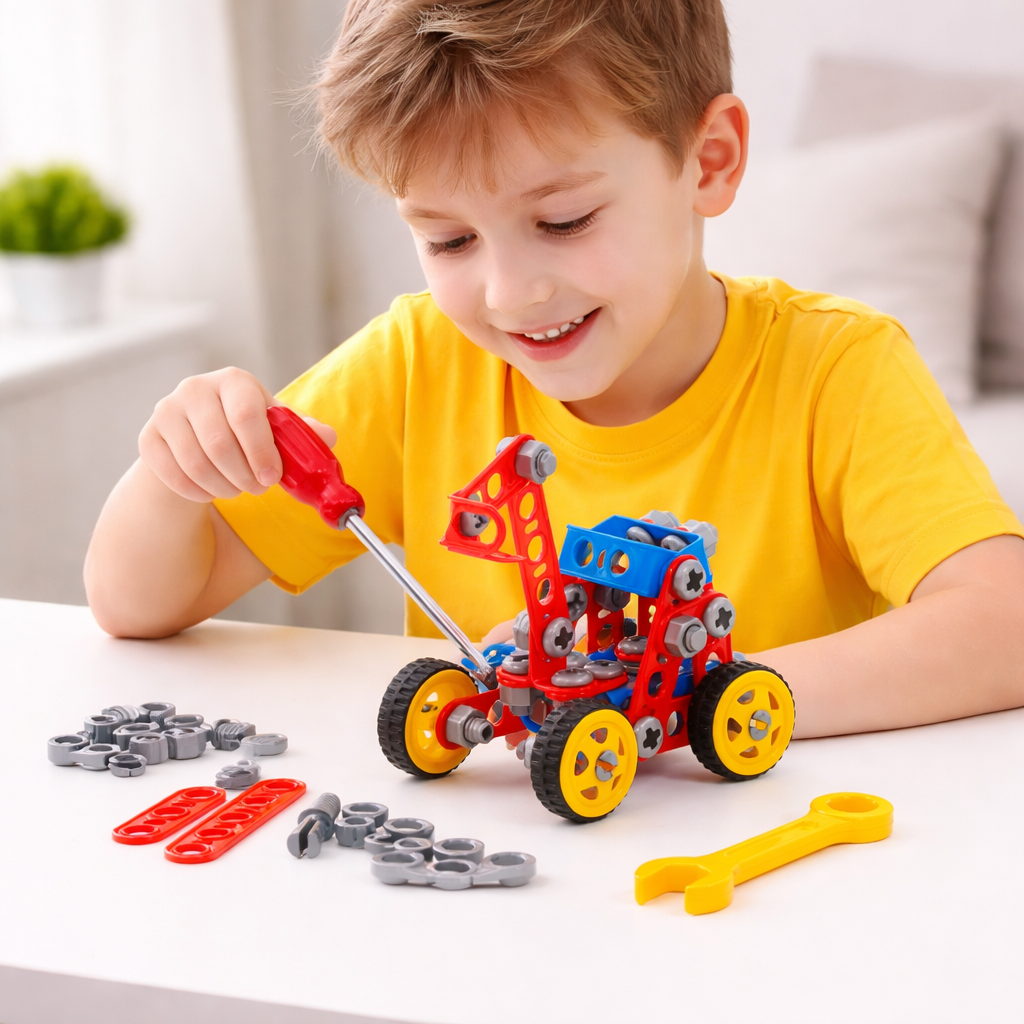 Konstruktorski set Mladi Inženjer 97 delova Polesie