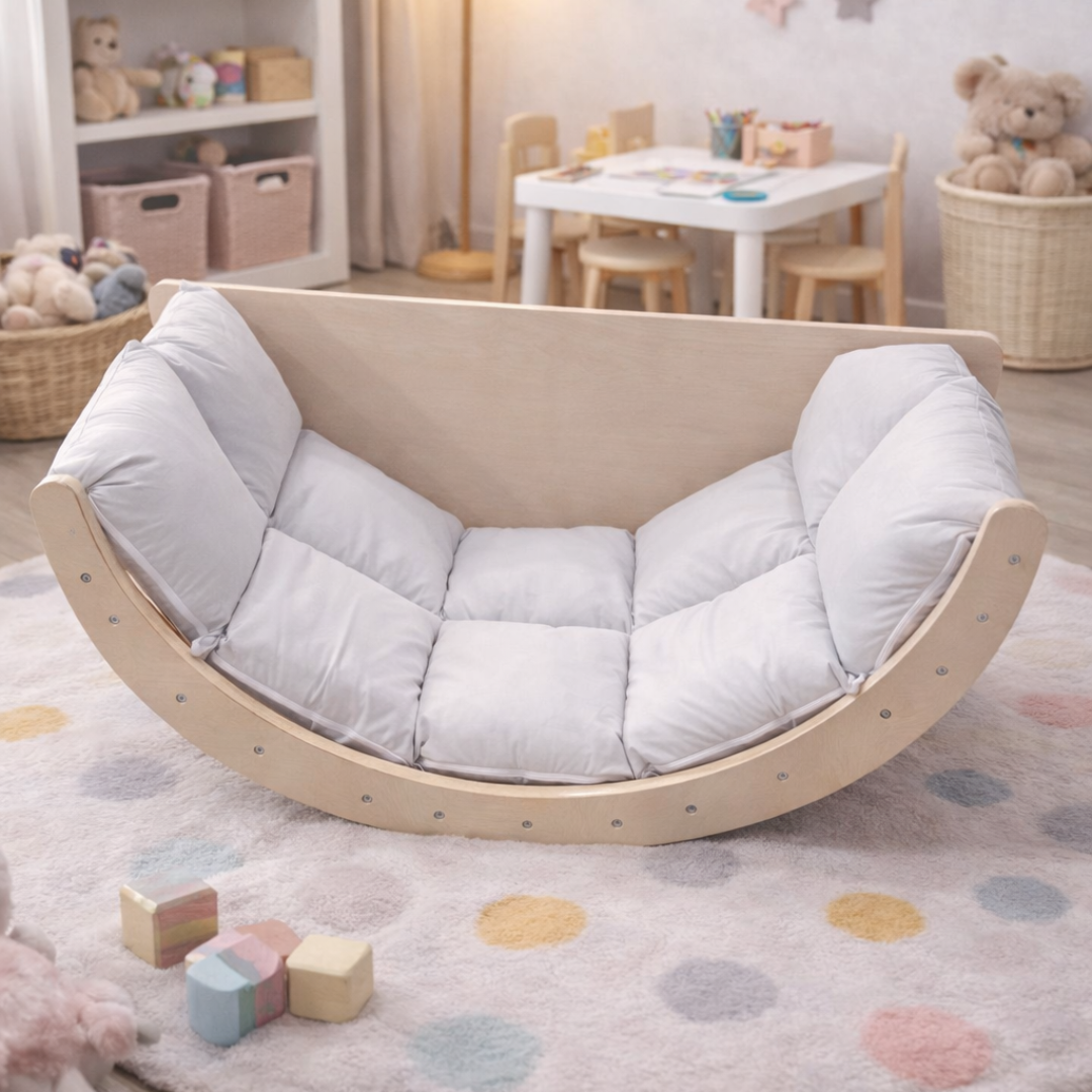 Jastuk za pikler luk Rastimo zajedno- sivi