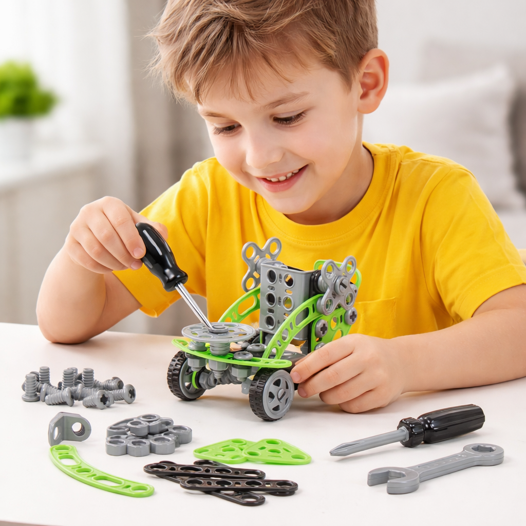 Konstruktorski set Mladi Inženjer 159 delova Polesie