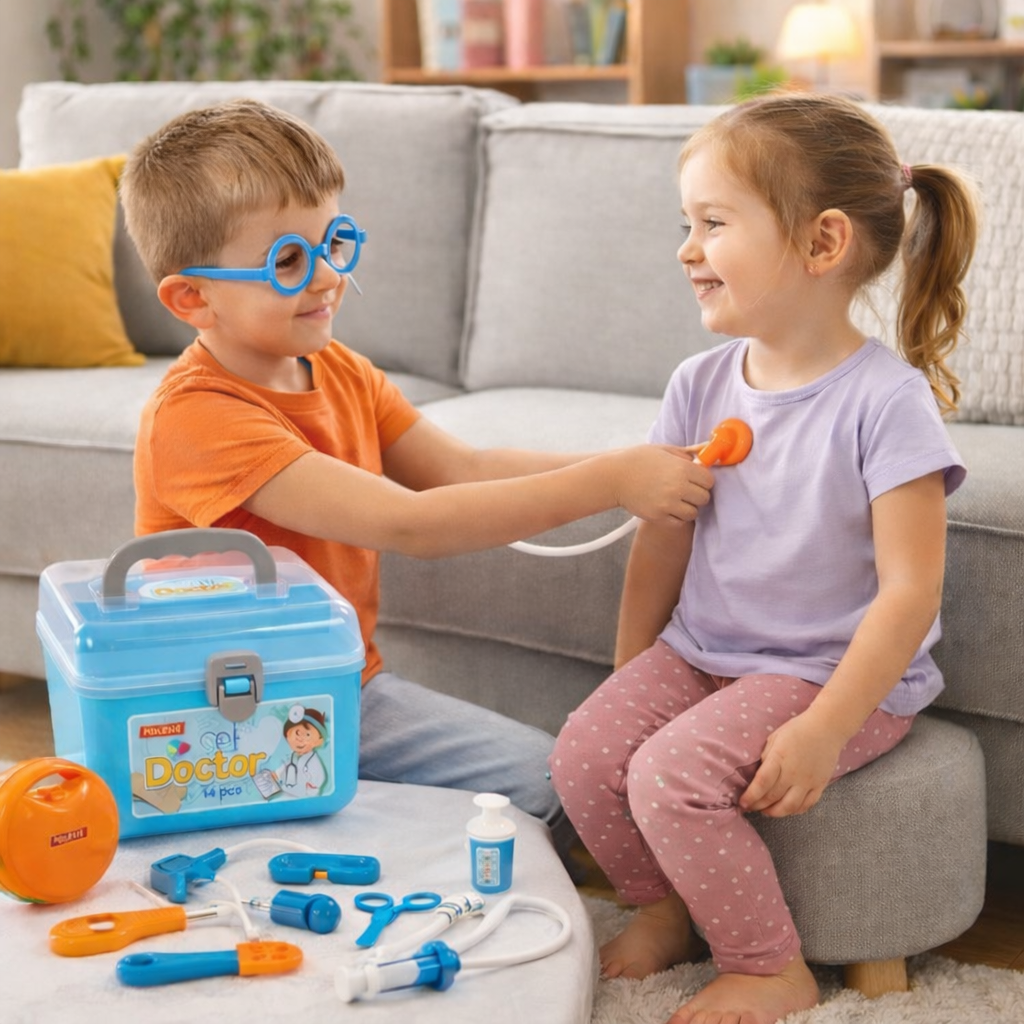 Doktorski set za decu 14 delova Polesie