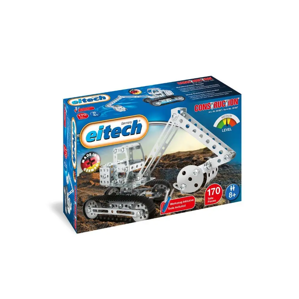 Metalni konstruktor set Bager Eitech
