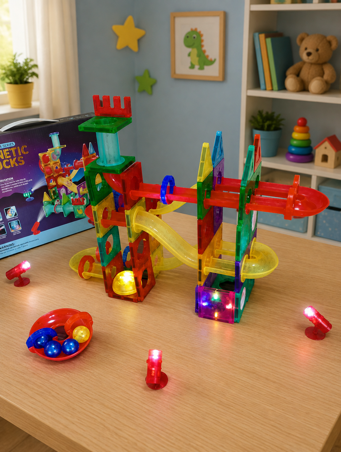 Light Rolling balls 120 delova